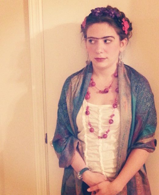 My Frida inspired costume Halloween 2013.